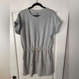Lou & Grey Striped Boucle Pocket Dress